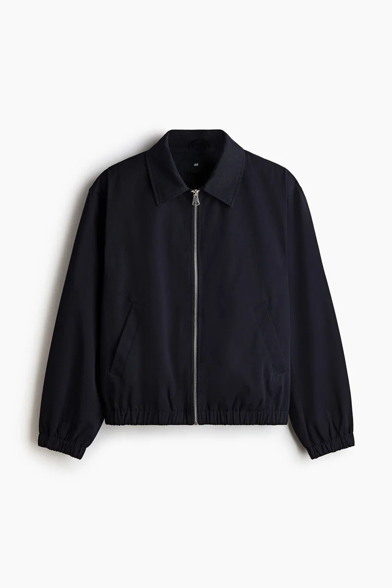H&M Collared cotton jacket
