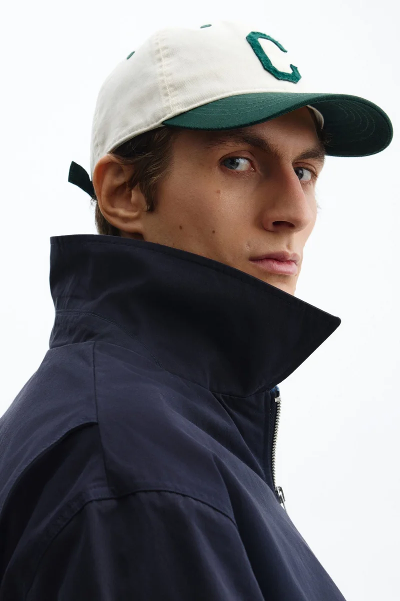 H&M Collared cotton jacket