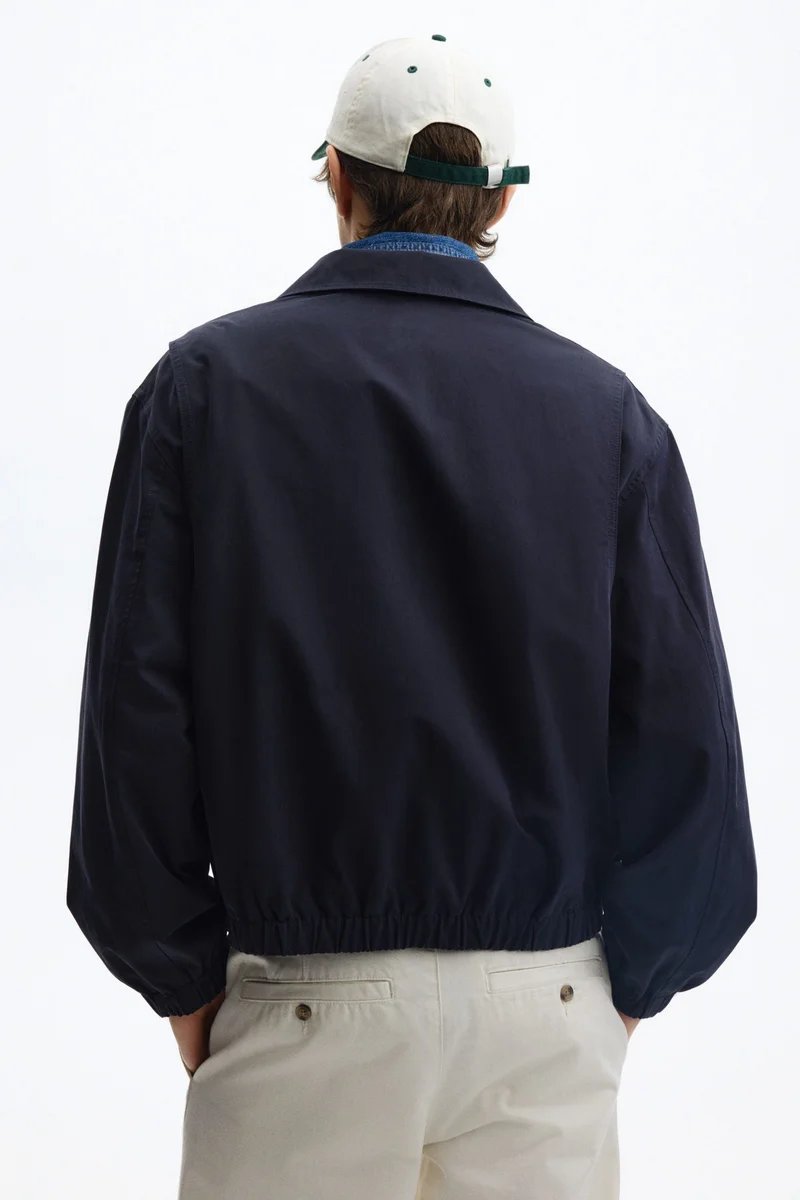 H&M Collared cotton jacket