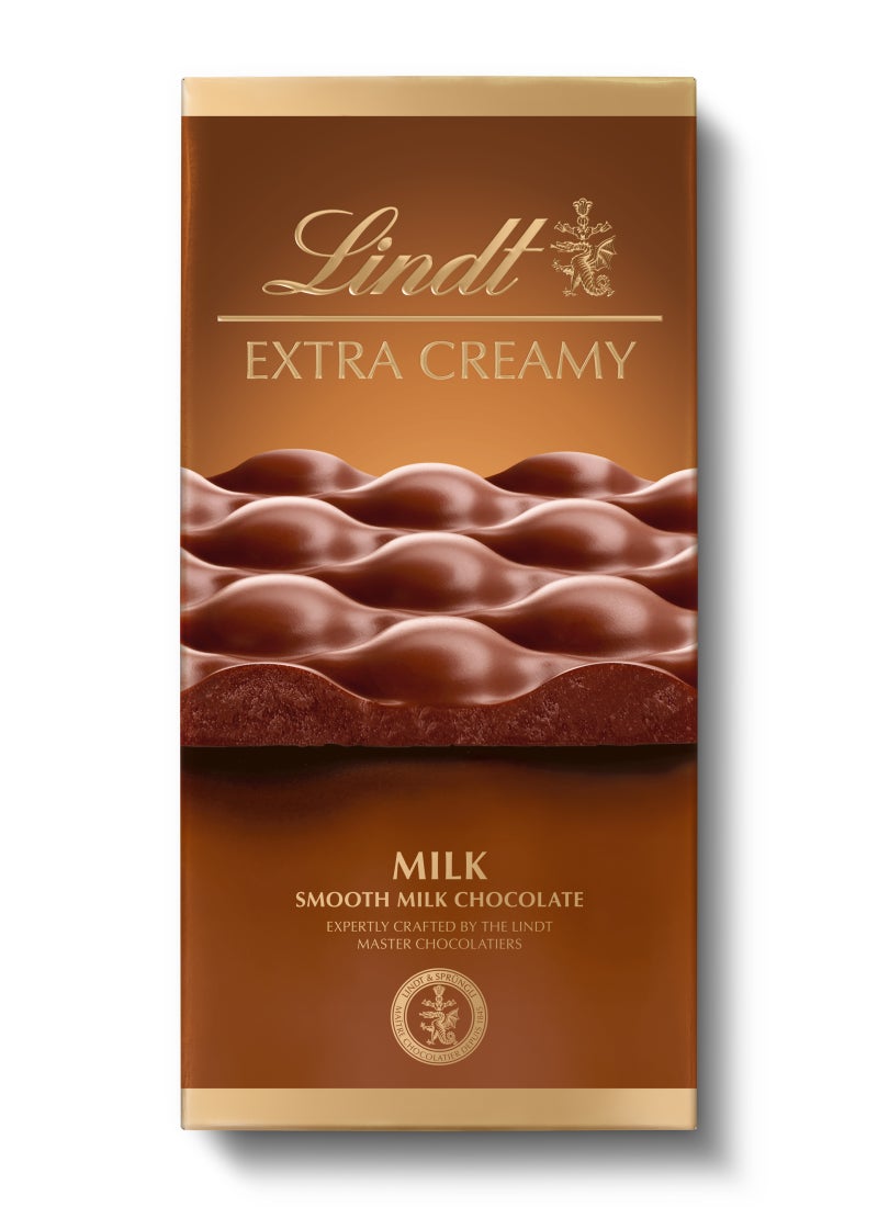 Lindt Extra Creamy Milk Chocolate 80g - Image 1