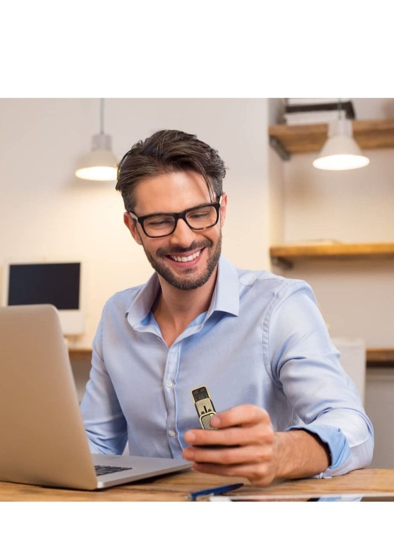 KASTWAVE كتل فidget مغناطيسية فاخرة، منزلقات دفع ممتعة لتخفيف التوتر وحملها يوميًا - هدية مثالية للرجال والصبية (نحاس CP3) - Image 2