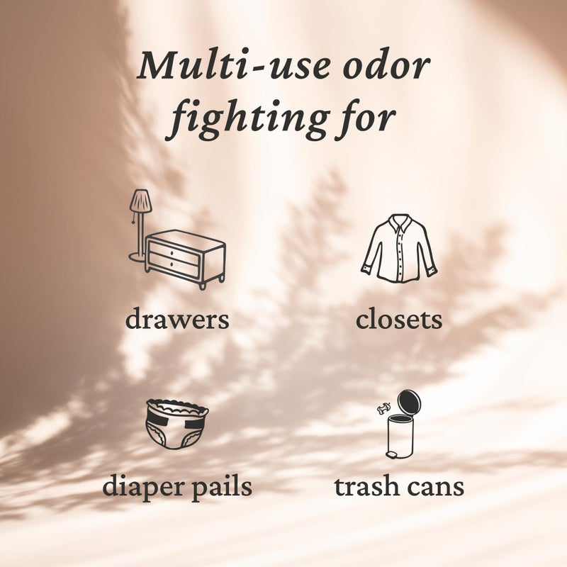 Fresh Wave حزم إزالة الروائح الكريهة من لافندر فريش ويف | حقيبة من 6 وعلبة بود فريش | تخفيف الروائح بشكل آمن للمساحات الصغيرة | مزيل روائح طبيعي من النباتات | ماصات الروائح للمنزل - Image 4