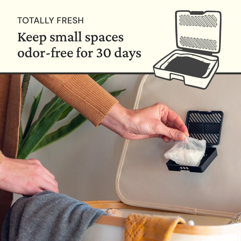 Fresh Wave حزم إزالة الروائح الكريهة من لافندر فريش ويف | حقيبة من 6 وعلبة بود فريش | تخفيف الروائح بشكل آمن للمساحات الصغيرة | مزيل روائح طبيعي من النباتات | ماصات الروائح للمنزل - Image 5