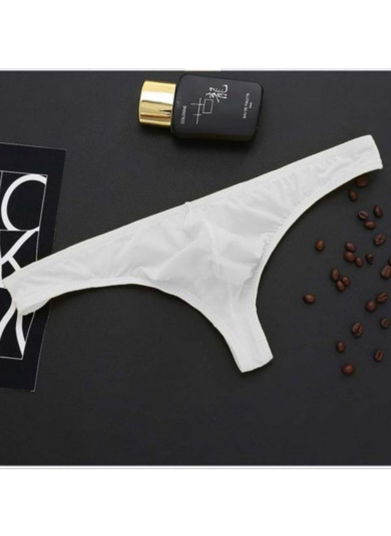 Generic - G-String T-Back Breathable Underwear White - Image 1