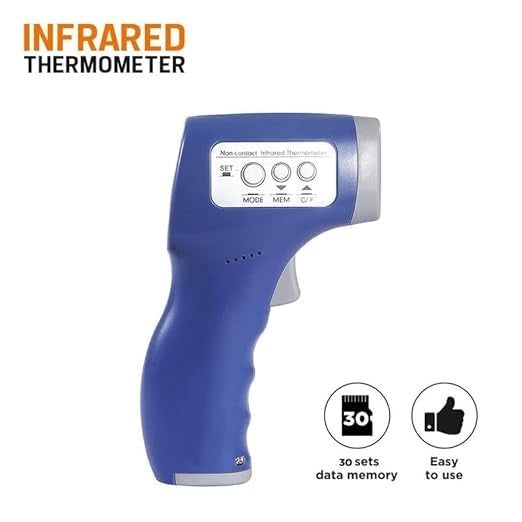 Dr. Care Forehead Thermometer, Digital Infrared Thermometer for Childrens, Adults and babies - Image 2