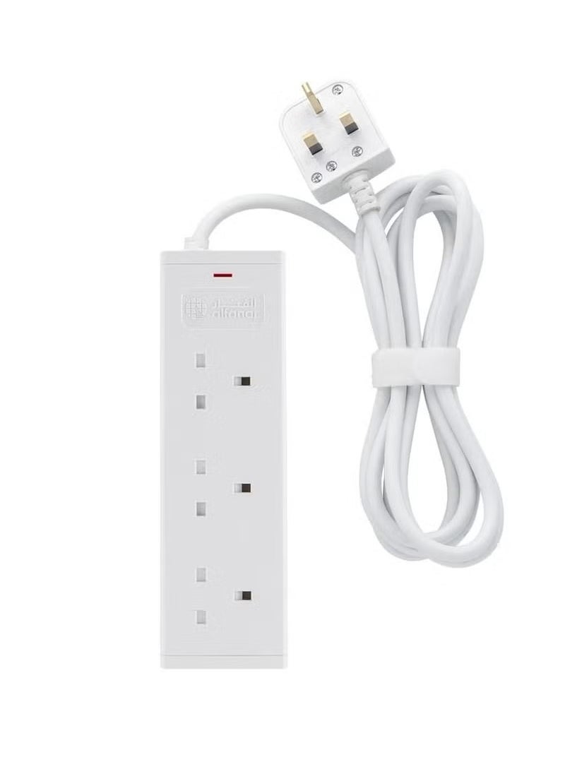 alfanar 3m Extension Cord With 3AC Outlets 13A  - Image 3