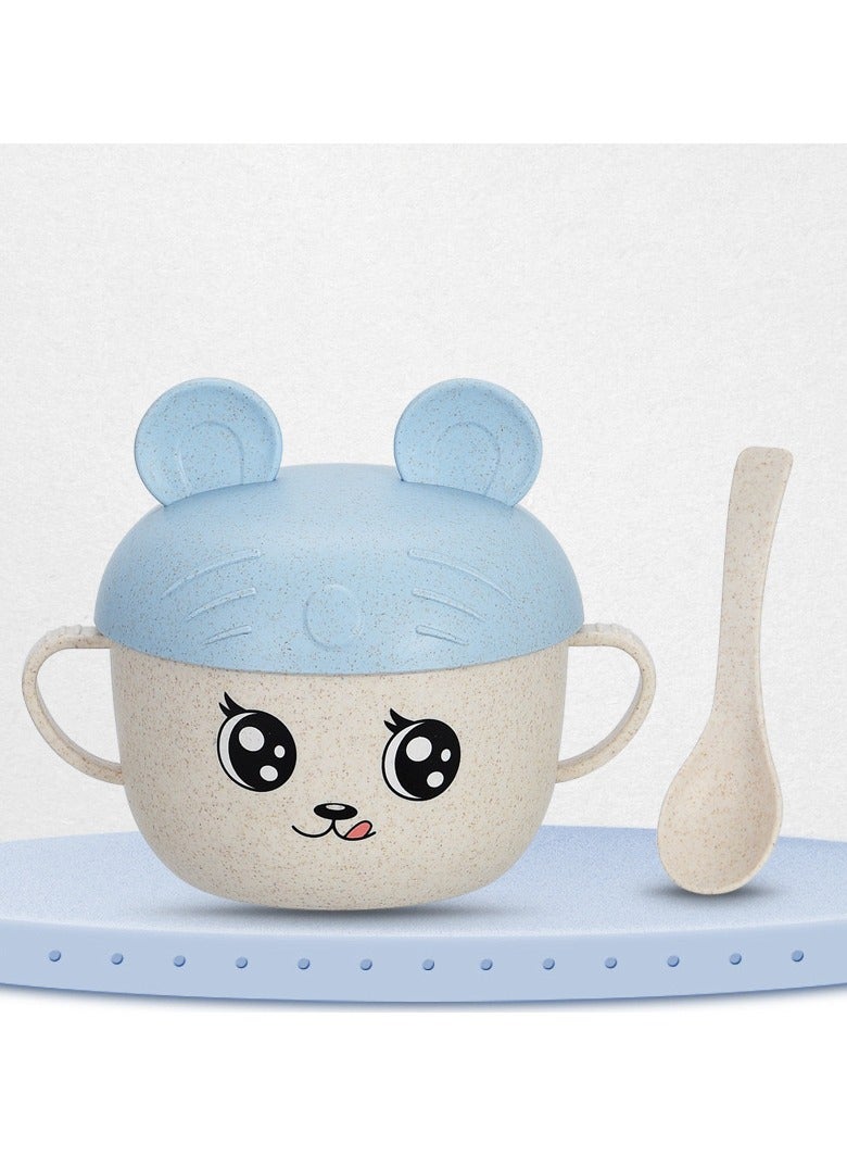 Baby Bowls and Baby Spoons. Baby Led Weaning Baby Feeding Set - Set Includes Baby Spoon, Baby Silicone Bowl and Secure Lid - Image 1