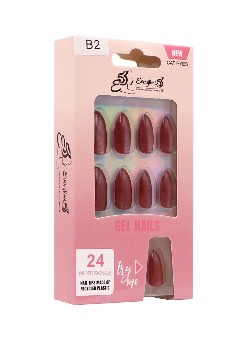 Everytime53 Everytime53 Women's Cateye Gel Nails - B2  - Image 3
