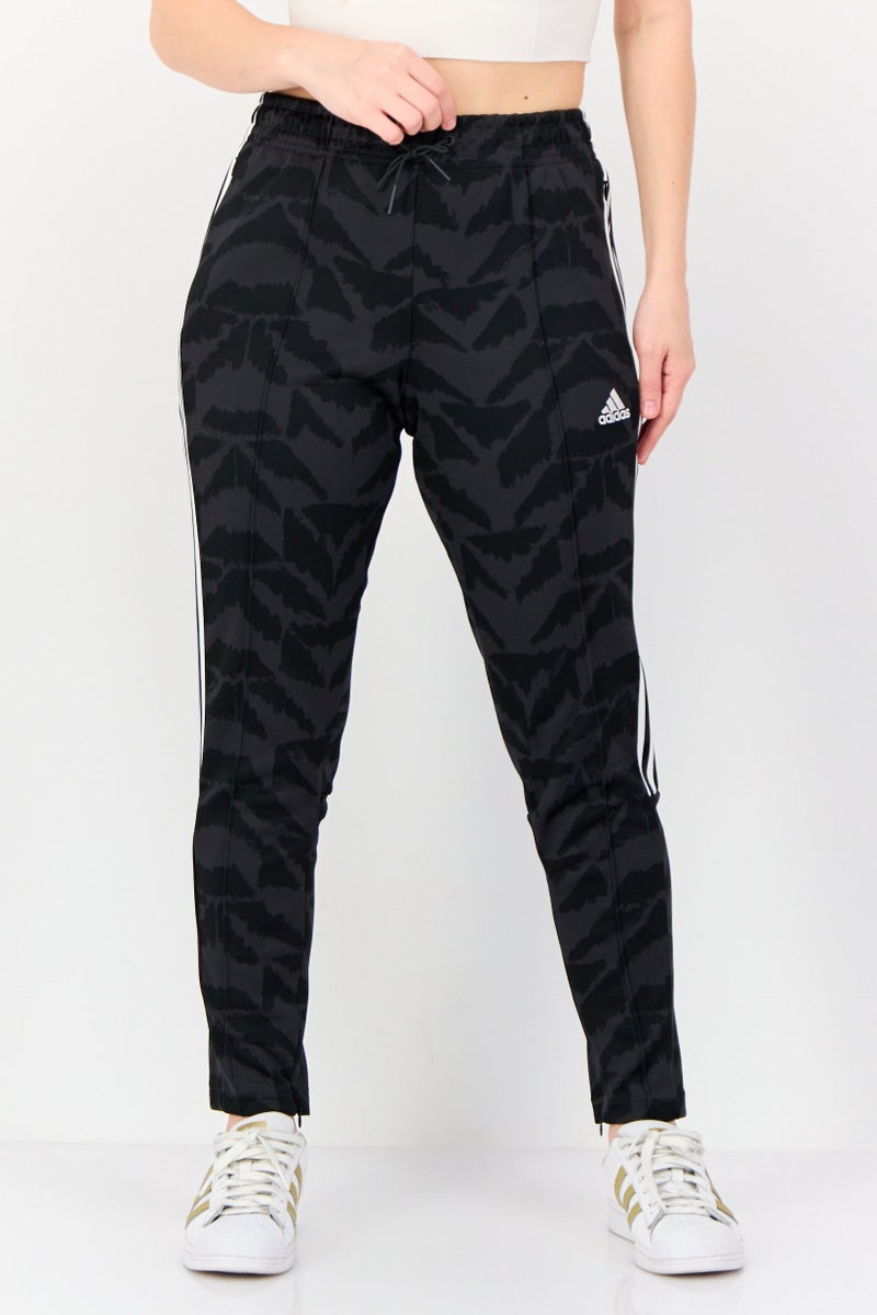 Adidas Women Sportswear Fit Drawstring Training Track Pants, Multicolor  - Image 1