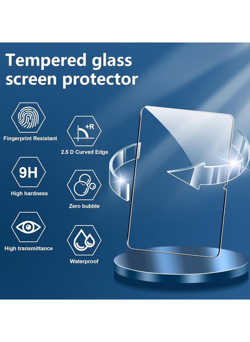 مجموعة 3 في 1 لجهاز شاومي ريدمي باد 2 بحجم 11 بوصة - واقي شاشة وغطاء شفاف وحامي عدسة - Image 2