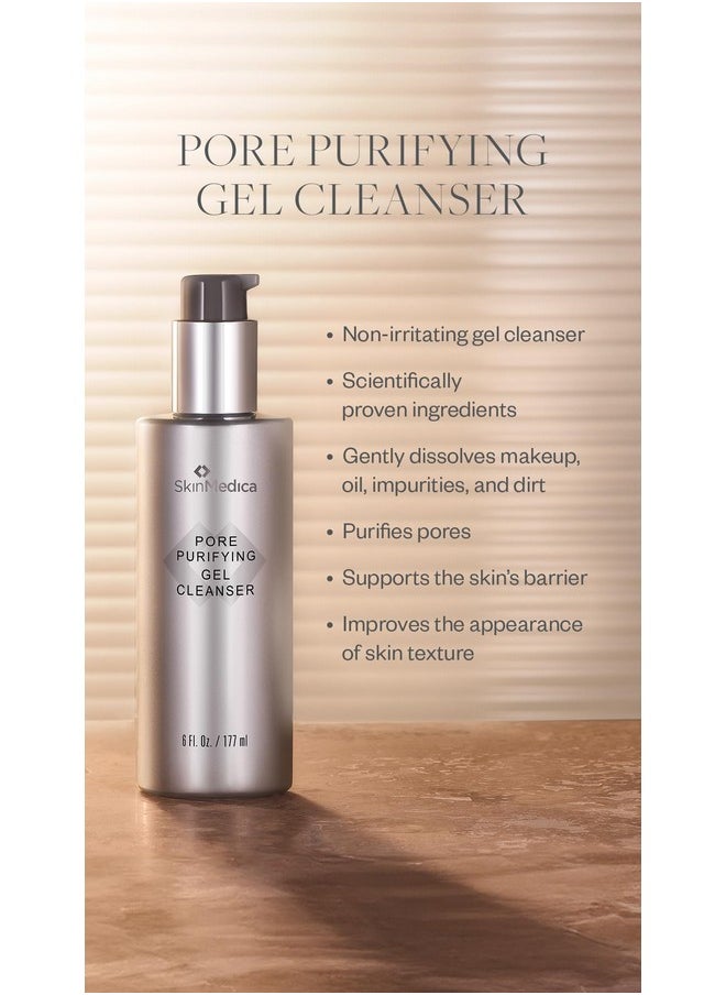 Skinmedica SkinMedica Pore Purifying Gel Cleanser - This Pore Cleaning Gel Cleanser with Clinically Proven Ingredients Dissolves Makeup, Oil, and Impurities, While Purifying Pores, 6 Fl Oz  - Image 5