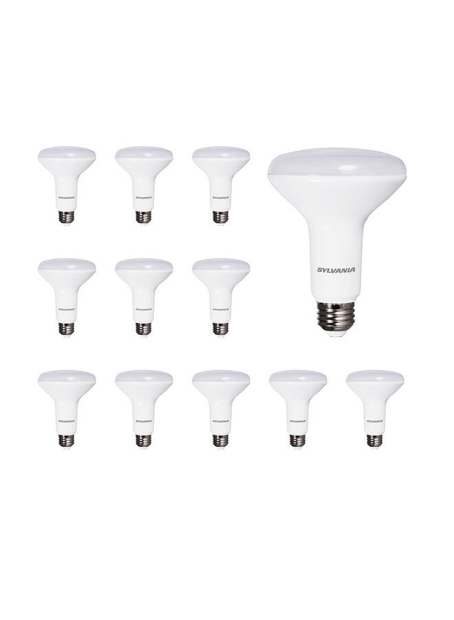 LEDVANCE Sylvania LED Flood BR30 Light Bulb, 65W = 9W, 10 Year, 650 Lumens, Dimmable, 2700K, Soft White - 12 Pack (41262) - Image 1