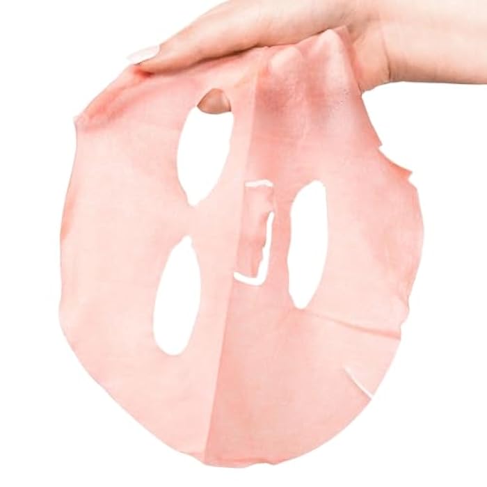 Patchology Serve Chilled Rosé Facial Sheet Mask - Hydrating & Soothing Face Mask with Hyaluronic Acid for Glowing Skin, Rosé Scented Skin Care Treatment, Self-Care Spa Experience at Home - 2 Pairs - Image 3