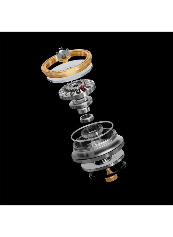 HammerSmith Carnival Pocket Roulette - Adult Stress Relief Fidget Spinner, Premium EDC Toy (Black Characters) - Image 4