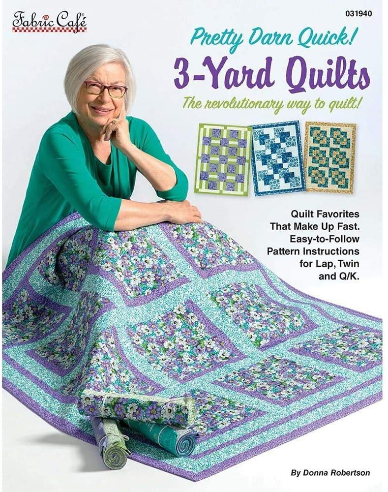 Fabric Cafe PDQ 3-Yard Quilts Bk, None Brown, 11 x 8.5 x 0.06 - Image 1