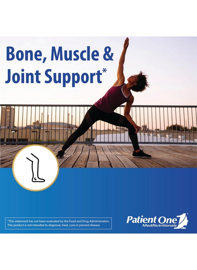 بيشينت ون رعاية المفاصل من شركة Patient One CT | مكمل غذائي لدعم صحة الأنسجة الضامة ووظيفة المفاصل* | بالكركم والبوزويليا والمزيد | 90 كبسولة  - Image 3