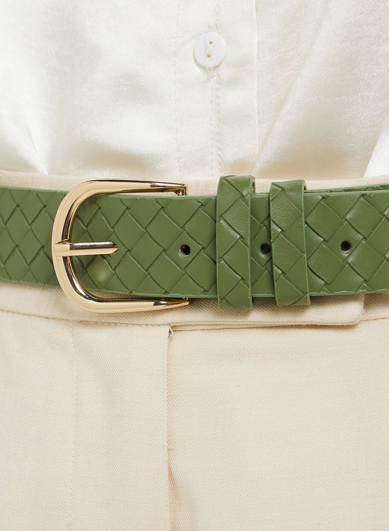 Ginger Weave Textured Belt  - Image 4