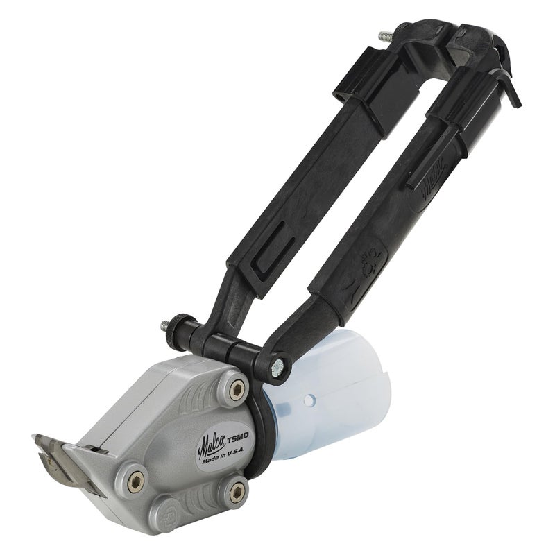 ملحق مالكو TSMD دابل كات تيربو شير مع حافة نظيفة مستقيمة على كلا الجانبين من القطع ملحق مثقاب معدني مدعوم بالطاقة أداة قطع بسعة قطع 18ga مقصات كهربائية