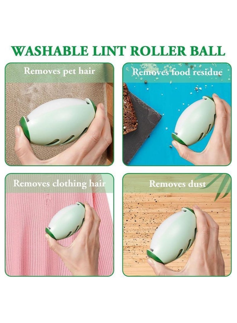 Portable pet hair Roller, Washable reusable hair remover for cleaning various dust and debris such as pet hair laundry and travel life.  - Image 4