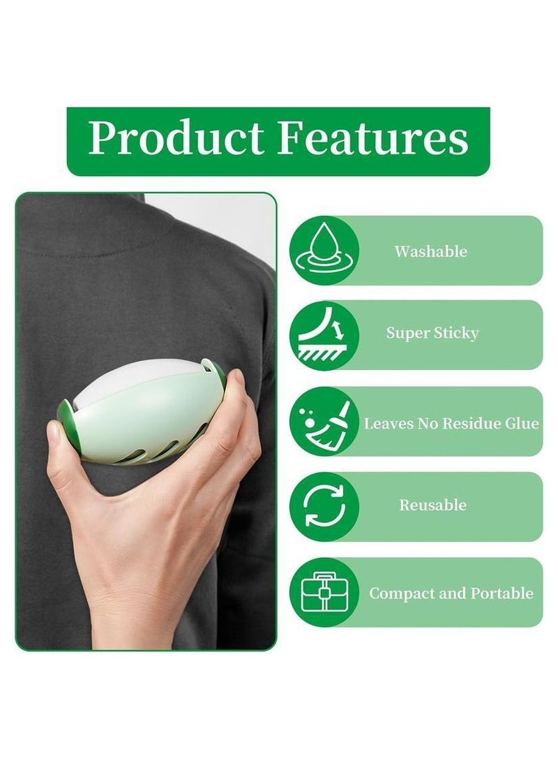 Portable pet hair Roller, Washable reusable hair remover for cleaning various dust and debris such as pet hair laundry and travel life.  - Image 2