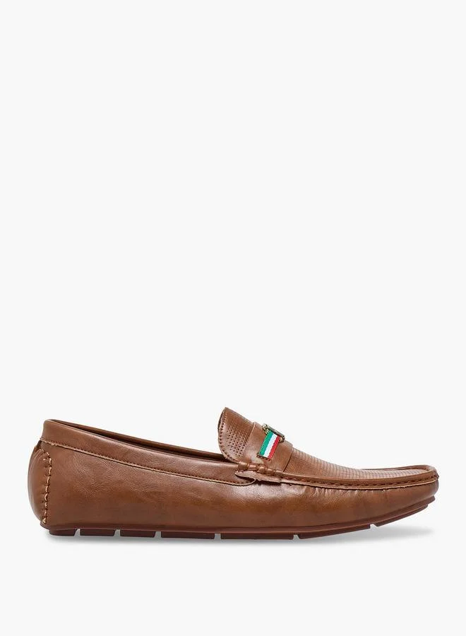 Renzo Ruganni TAN Men Slip-On Loafers for Men | Best Price UAE