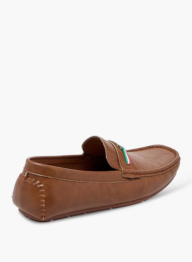 Renzo Ruganni TAN Men Slip-On Loafers for Men | Best Price UAE