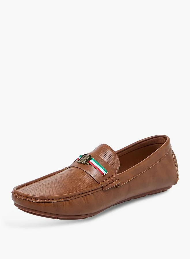 Renzo Ruganni TAN Men Slip-On Loafers for Men | Best Price UAE