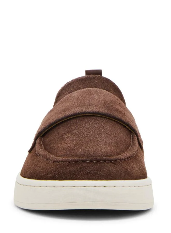 ستيف مادن Hannson Brown Men's Loafers