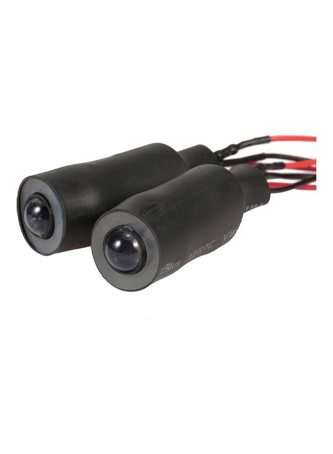 مصابيح أمامية أنجل آيز بإضاءة LED مزدوجة اللون لسيارة روك كراولر المحورية SCX10 RC4WD تراكساس TRX-4 مقاس 1/10 التي تعمل بجهاز تحكم عن بعد 8x2x5سم - Image 2