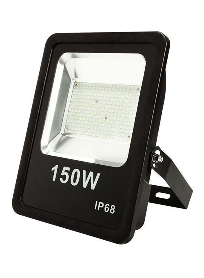 NIBEMINENT Slim LED Flood Light Silver/Black 9 x 10cm