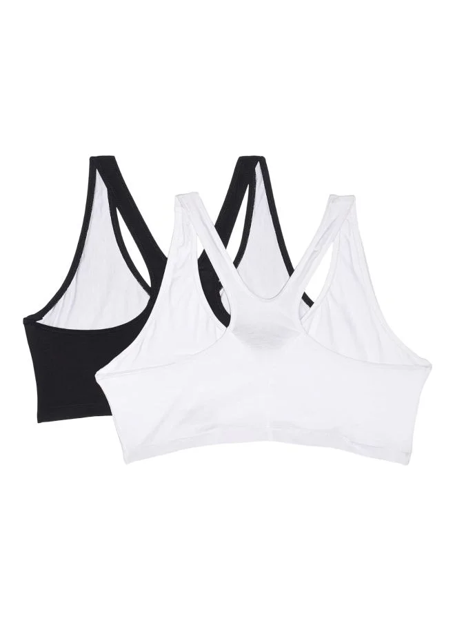Hanes Hanes Womens Comfort Blend Flex Fit Pullover Bra 2 Pack