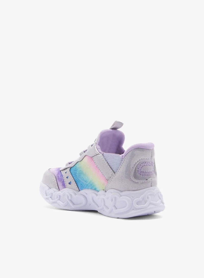 سكيتشرز سنيكرز إنفينيت هارت لايتس بتصميم قلوب وإضاءة