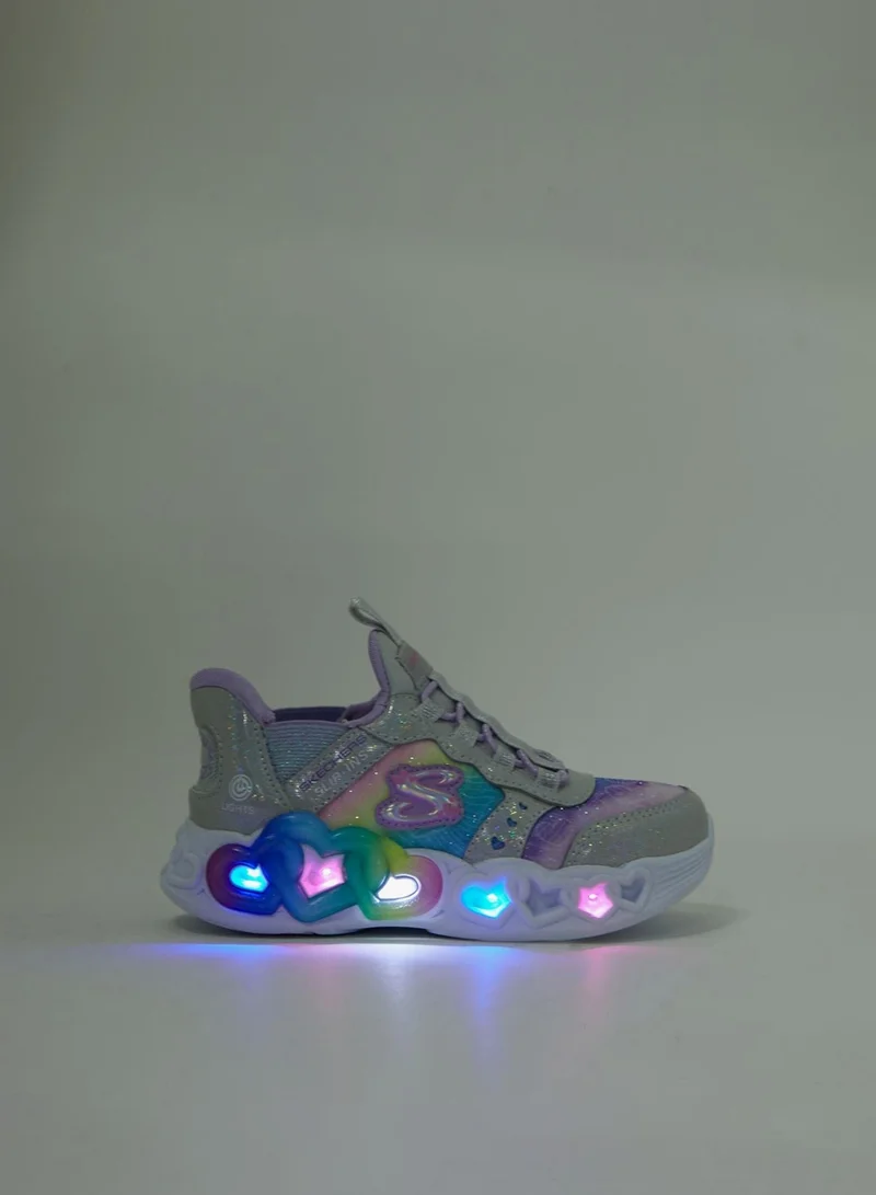 SKECHERS Infinite Heart Lights Sneakers