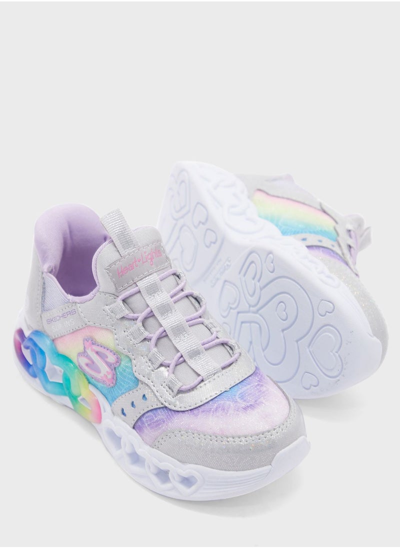 SKECHERS - Infinite Heart Lights Sneakers - Image 1