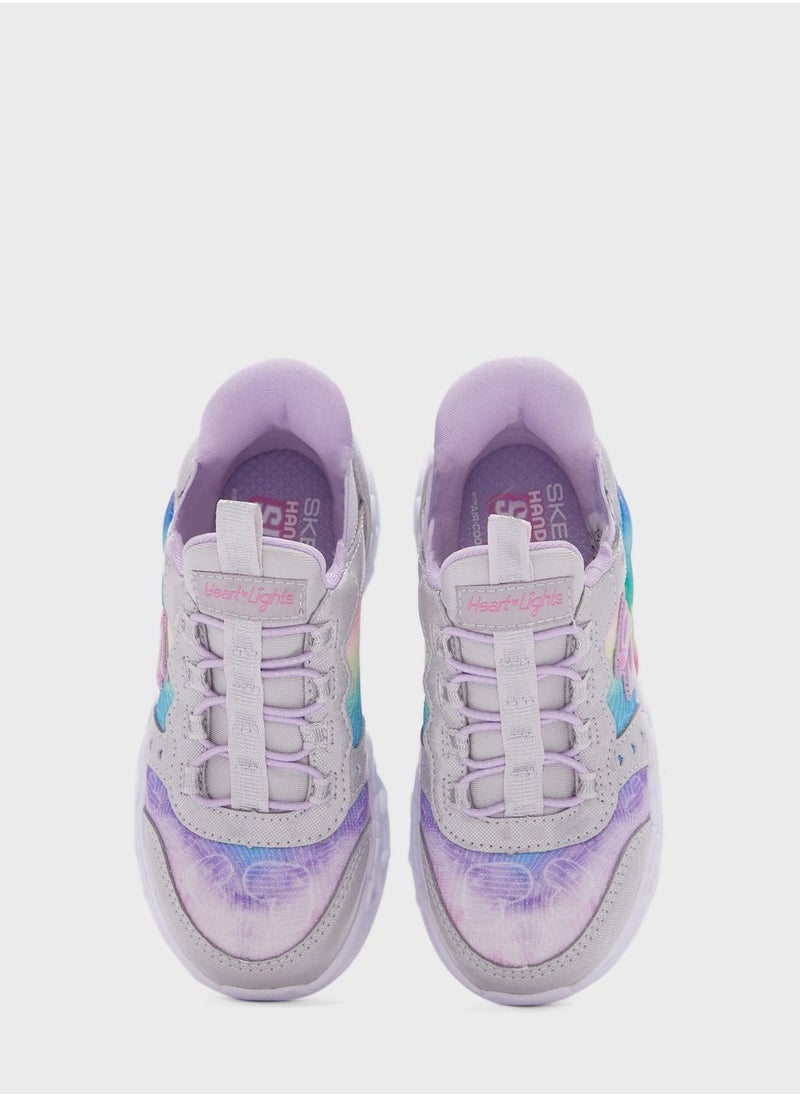 SKECHERS - Infinite Heart Lights Sneakers - Image 1