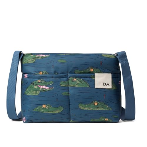 DailyObjects Printed Retreat Sling Crossbody Bag For Girls, Men and Women| Crafted with soft-touch Polyester | One Spacious Main Zippered Compartment and Two Deep Slip Pockets | Detachable Strap - Image 1