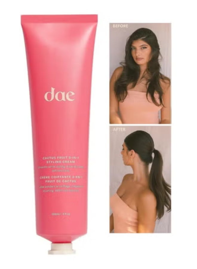 Dae Cactus Fruit 3-in-1 Cream-أنماط سلسة ، انفجار لامع الإعدادية ، يحدد تجعيد الشعر (5 أوقية.) - Image 1