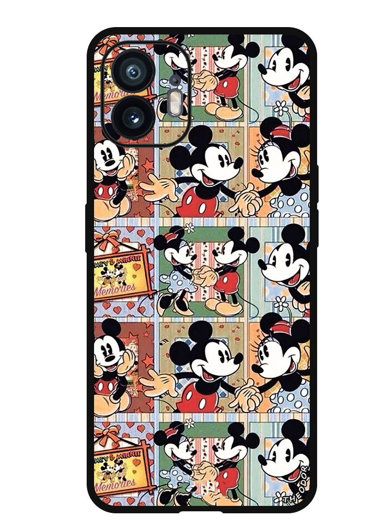 Theodor Protective Case Anti Scratch Shock Proof Bumper Cover For Nothing Phone (2) Mickey (2) - Image 1
