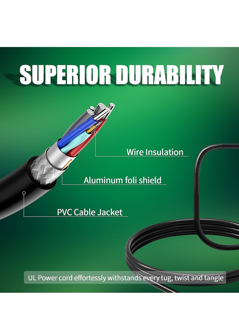 شاحن لابتوب 150 واط – أداء قوي وسريع – كابل شحن مناسب للاستخدام اليومي لأجهزة الكمبيوتر واللابتوب - Image 4