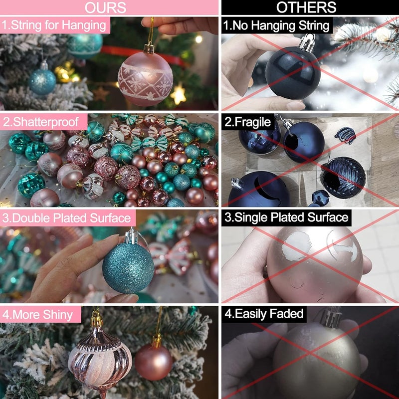 PIIDUOO Christmas Ornaments Christmas Tree Ornaments - Image 2