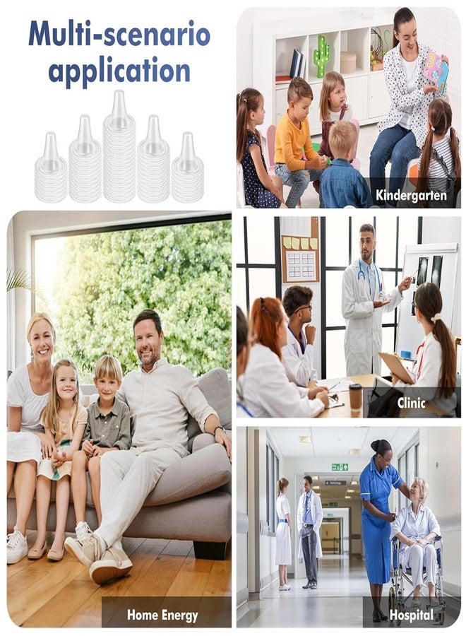 Indusoire 40 غطاءً للاستخدام مرة واحدة لمقياس حرارة الأذن، أغطية صحية للمسبار لقياس دقيق لدرجة الحرارة، متوافقة مع مختلف أنواع مقاييس حرارة الأذن، مثالية للاستخدام المنزلي والعيادي - Image 4
