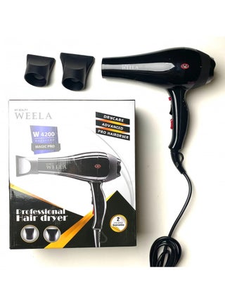 Weela W-4200 Professional Hair Dryer - pzsku/ZCBAAAB0E58E24F4468A5Z/45/_/1731172663/e87c73b7-1a79-42ea-bade-91b6fe7e2a12