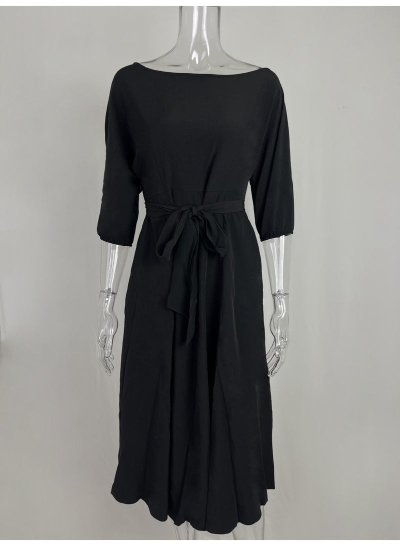 general 2025 - 2026 Strapless A-line Dress with Tight Waist Design - Image 2