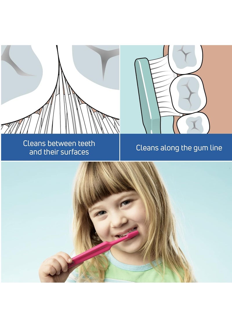 Tepe Color Compact Ultra Soft Toothbrush  Pink - Image 3