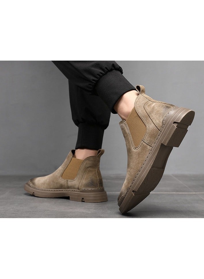 Warrior New Plush, Warm and Fashionable Short Boots  - Image 4