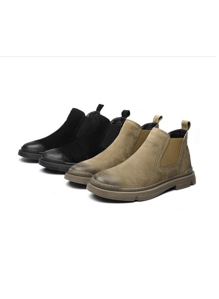 Warrior New Plush, Warm and Fashionable Short Boots  - Image 5