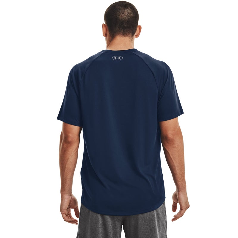 Under Armour Men's Tech 2.0 Short-Sleeve T-Shirt , Academy Blue (408)/Graphite, XX-Large Tall - Image 2