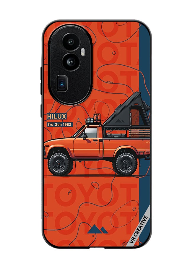 VR CREATIVE Protective Case Cover For Oppo Reno 10 Pro Plus Hilux 3Rd Generation 1983 Truck Design  Multicolour - Image 1
