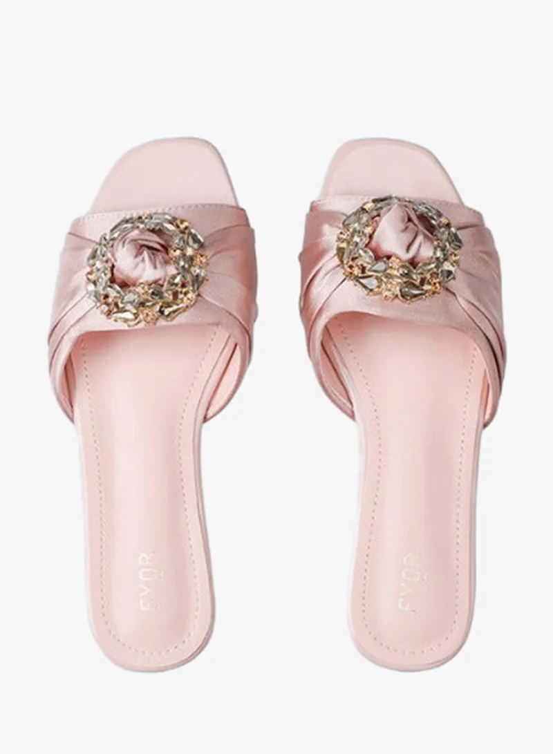 FYOR  Brooch Slide Mule MY 1 for Women | Best Price UAE