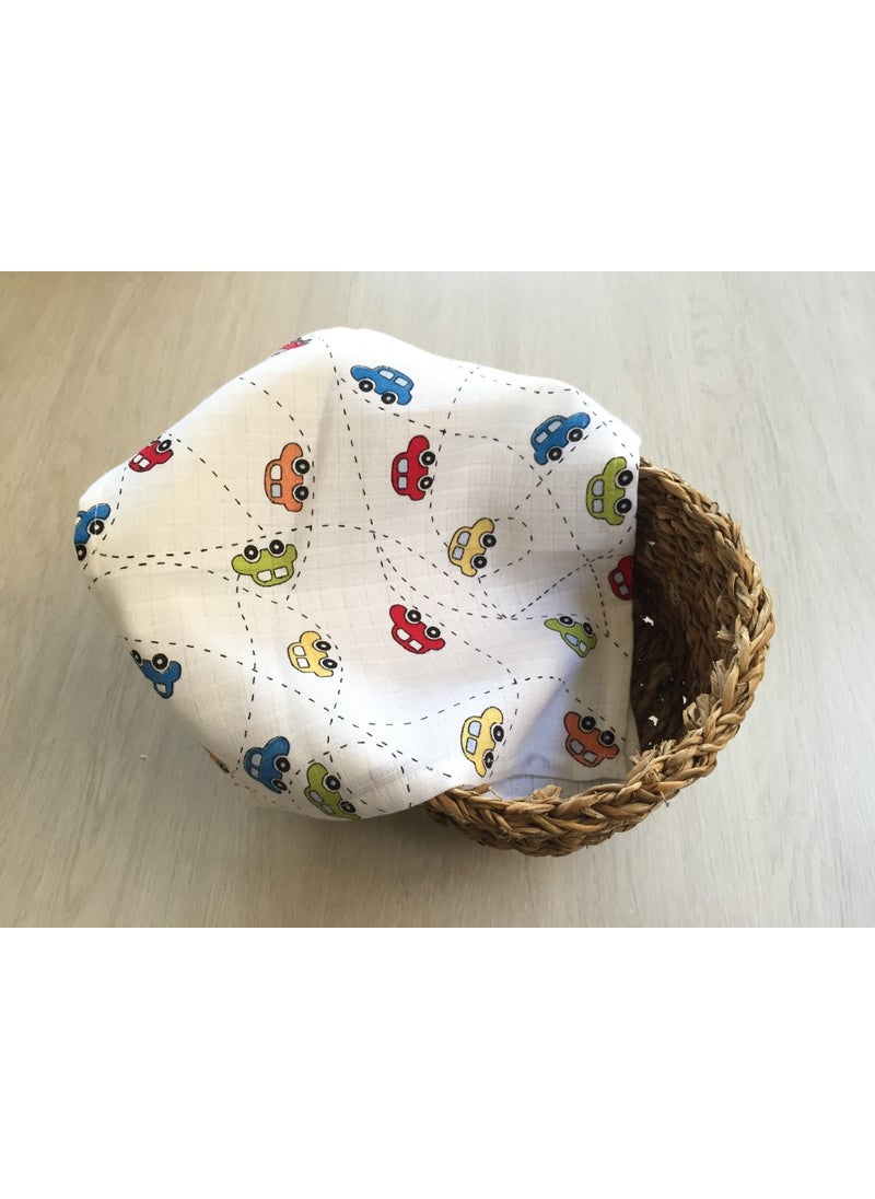 Lief Home Baby Muslin Mouth Diaper (6 Pieces) | 28X28  - Image 3